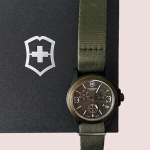 Victorinox Swiss Army Original Chronograph Watch Army Green